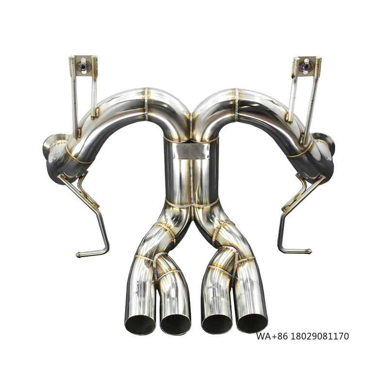 

Спортивная выхлопная система Aventador LP700 LP750SV 6,5 л 2011-2016, выхлопная система Catback из нержавеющей стали, не глушитель