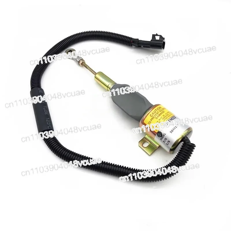 

Diesel Generator Flameout Solenoid Valve 504017345 Agricultural Machinery ES1751E-24V Switch for Engine Shutdown