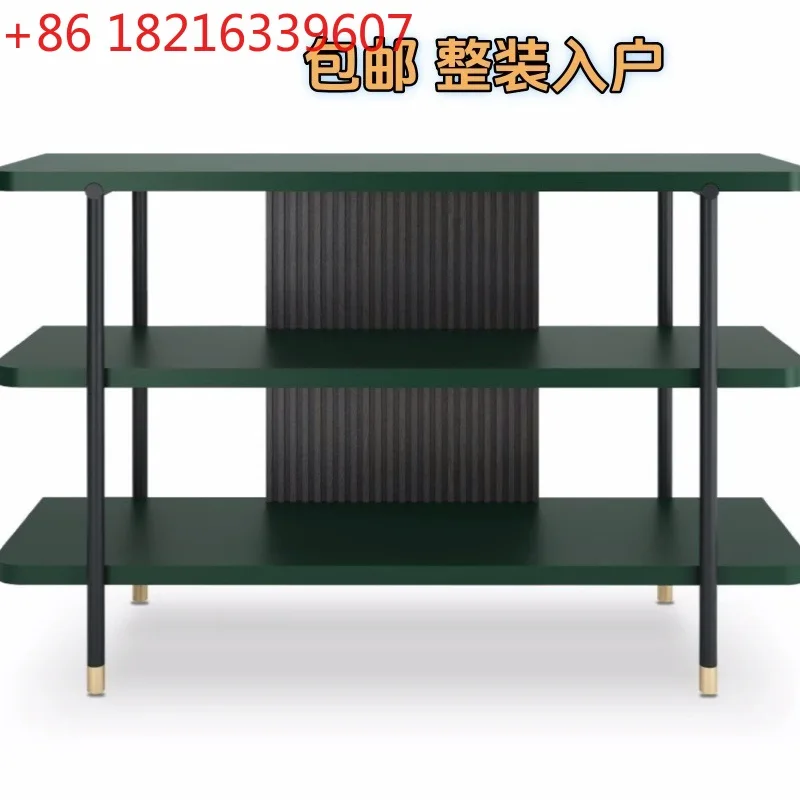 Nordic laca estante moderna simples do chão ao teto estante simples prateleira de armazenamento armário de armazenamento de madeira maciça