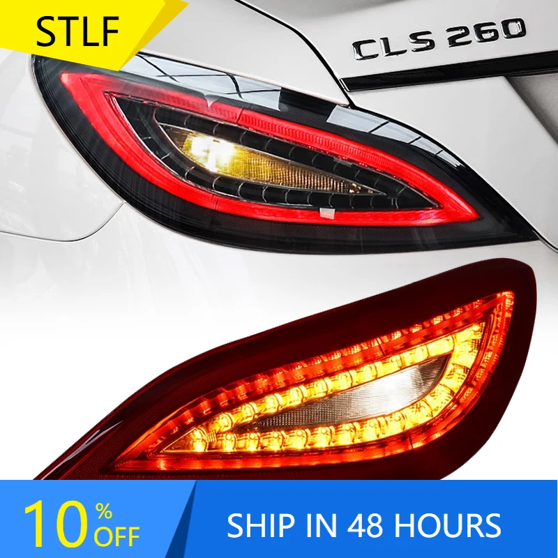 

STLFFor12-17Mercedess-Benzs CLS Red LED Scanning Driving LightStreamer TurnSignal Rear Taillight Assembly W218New Used Condition