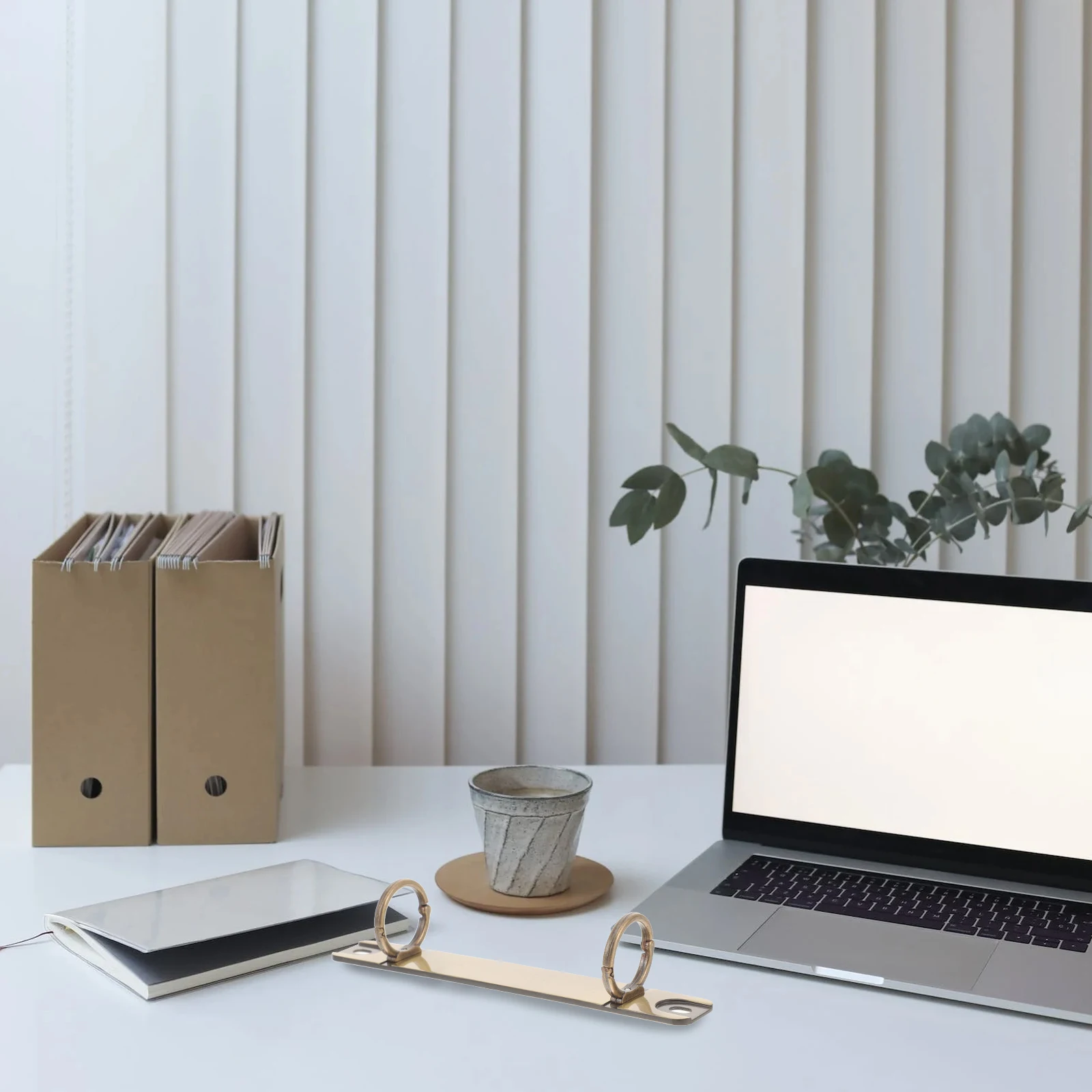 Loose-leaf Binder Metal Book Rings 2 Ring 2 Ring Binder Mechanism Mechanism Spine Fasteners Notebook Planner Stationery