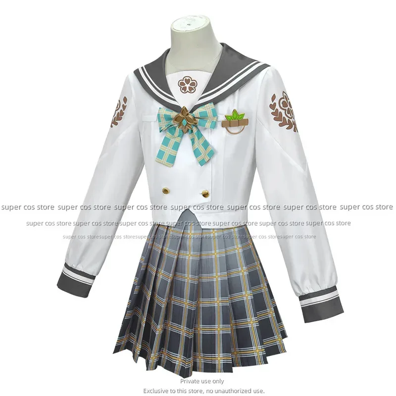 LQNewly Firefly Cosplay Game Honkai: Star Rail Cosplay Costume JK Dress Women Uniform Role Play Clothing Carnival Party 2025 New
