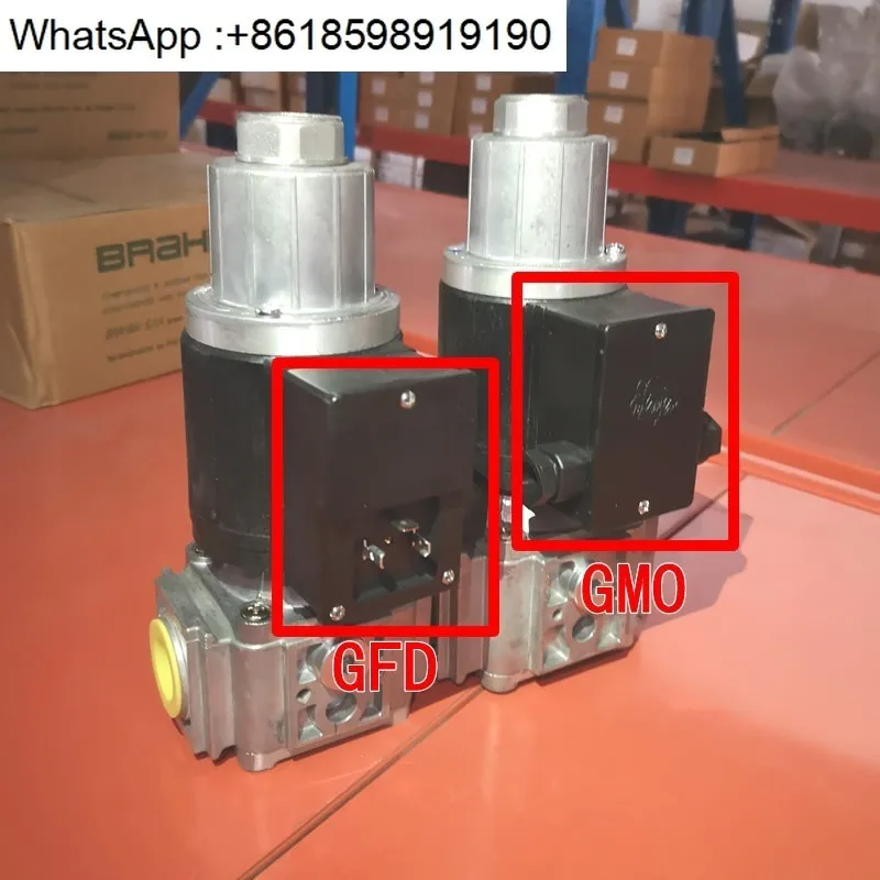 

Gas valve group Burner Solenoid valve Control valve EG12 * L * GMO