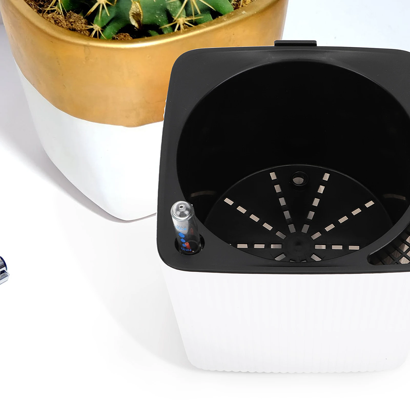 2 pces indicadores de nível de água vaso planta testador de umidade simples e conveniente para usar para plantas indicador de nível de água