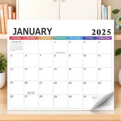 

2025-2026 Magnetic Planner Calendar Wall Organizer Refrigerator Memo Calendar Smart Magnetic Calendar for Office Decor