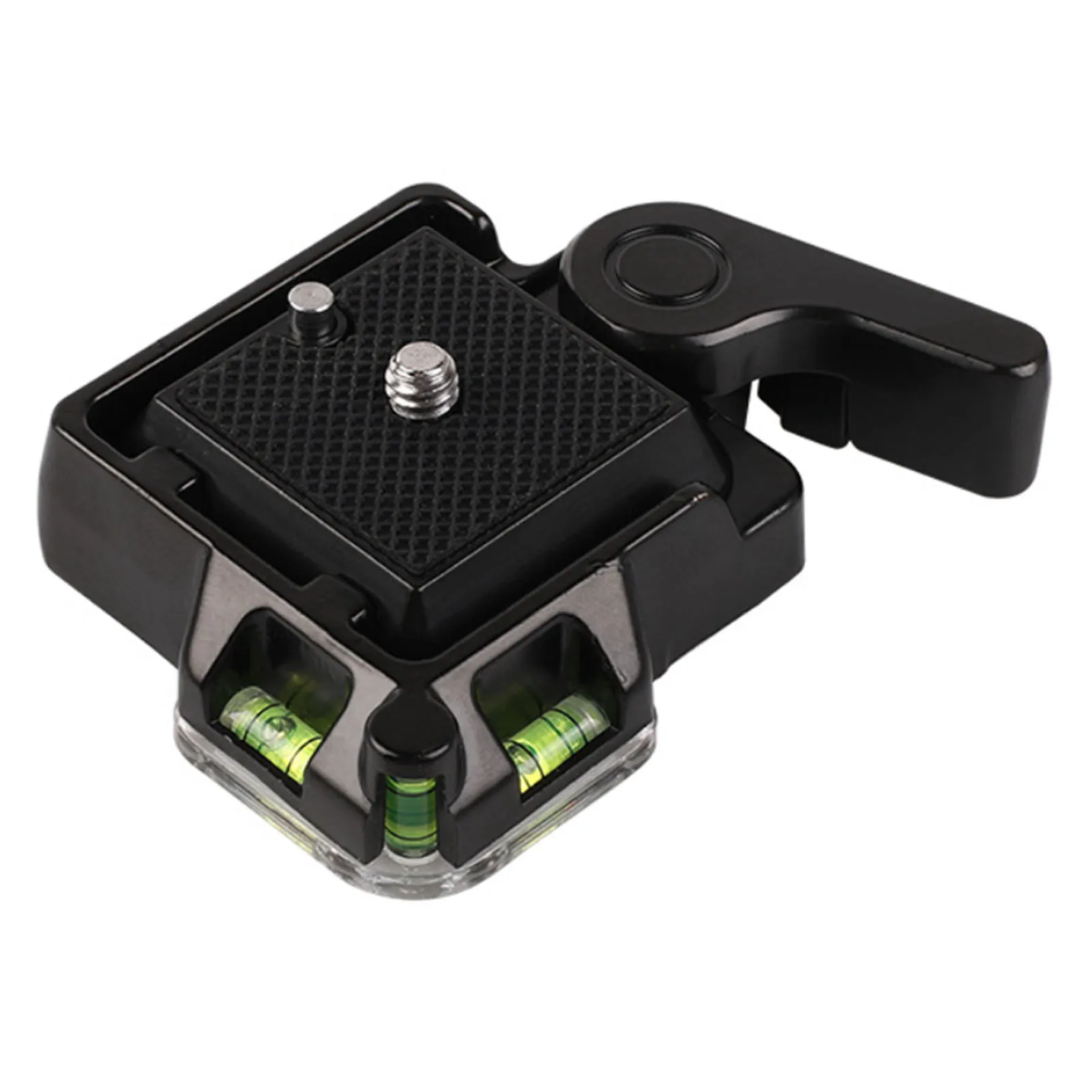 Compact Quick Release Assembly Platform, braçadeira e placa para monopé tripé, conveniente