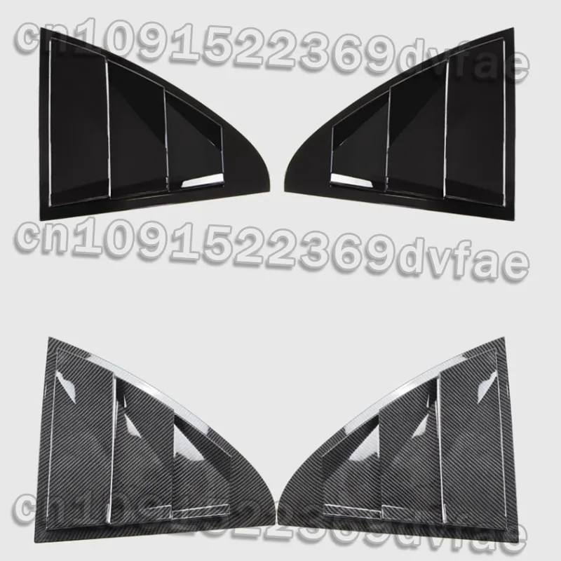 

Car blinds decorative cover Rear window triangle window decorative sticker For Mercedes Benz C E A Class CLA W205 W213 W177 W206