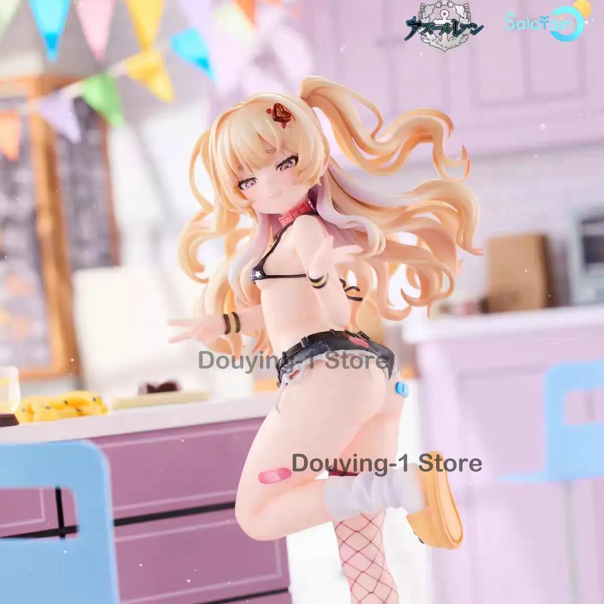 

В наличии Оригинальный Azur Lane Solarain 1/7 ПВХ 27см Betty Pastry Chef Ver. Игровая периферийная фигурка