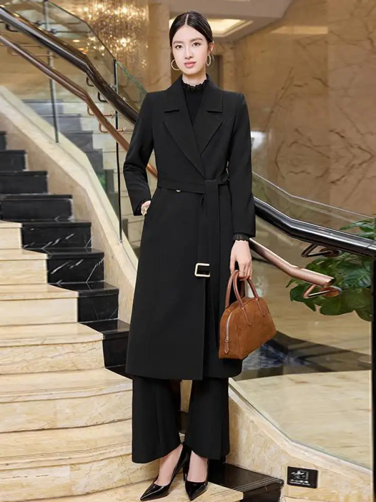 

Корейский женский модный черный серый пиджак, тонкий двубортный пиджак с длинными рукавами, пальто, весна-осень, красная офисная женская куртка, модная