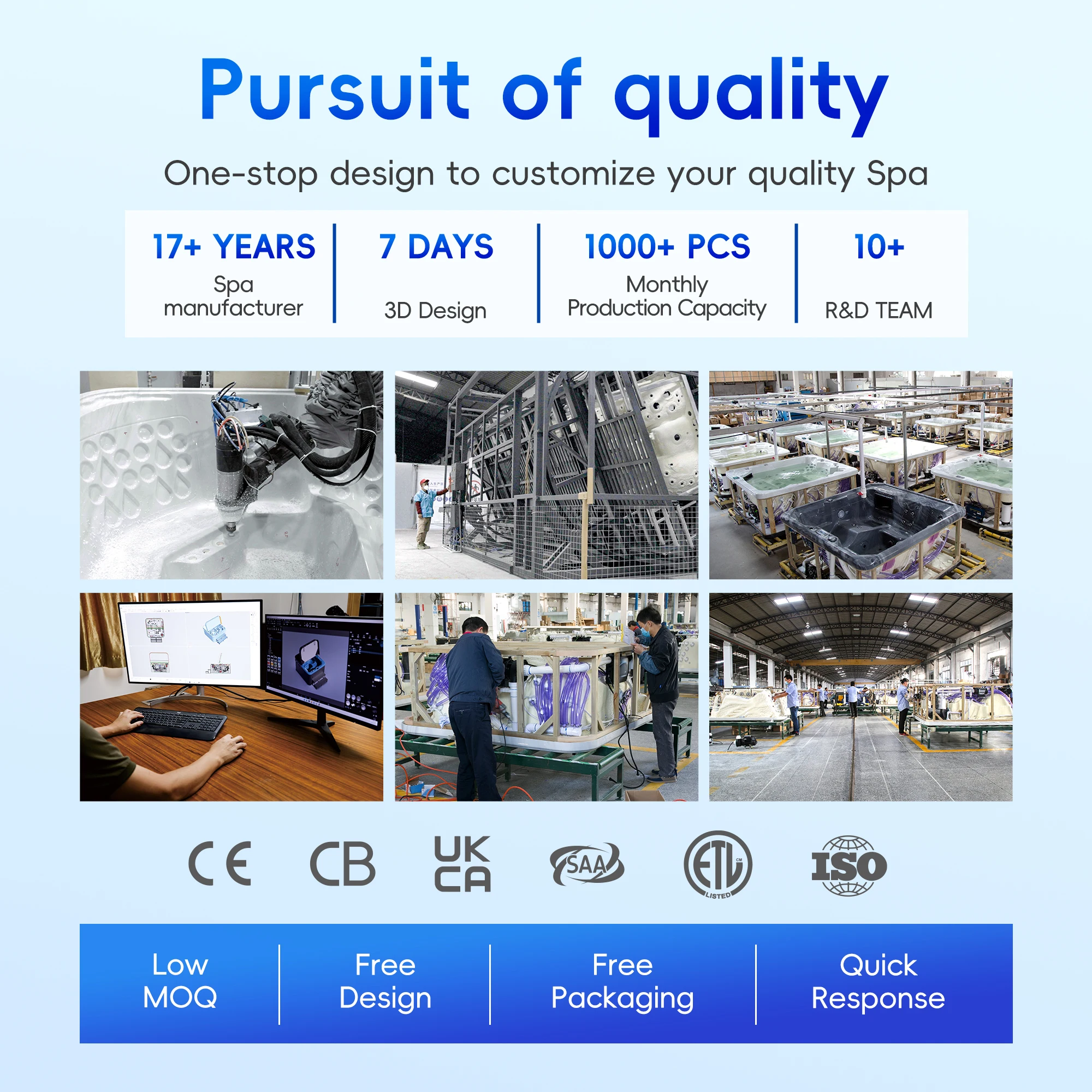 Hot Sales Outdoor Hot Tub Spa with Luxurious Design