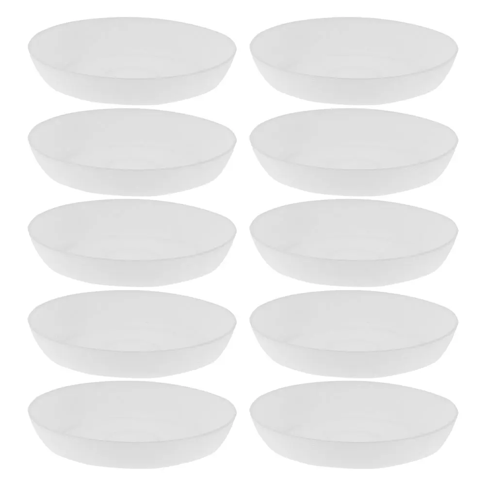 

10pcs Succulent Plastic Drip Tray Large Plant Saucer Round Flower Pot Base Potted Plate Gardening Trays
