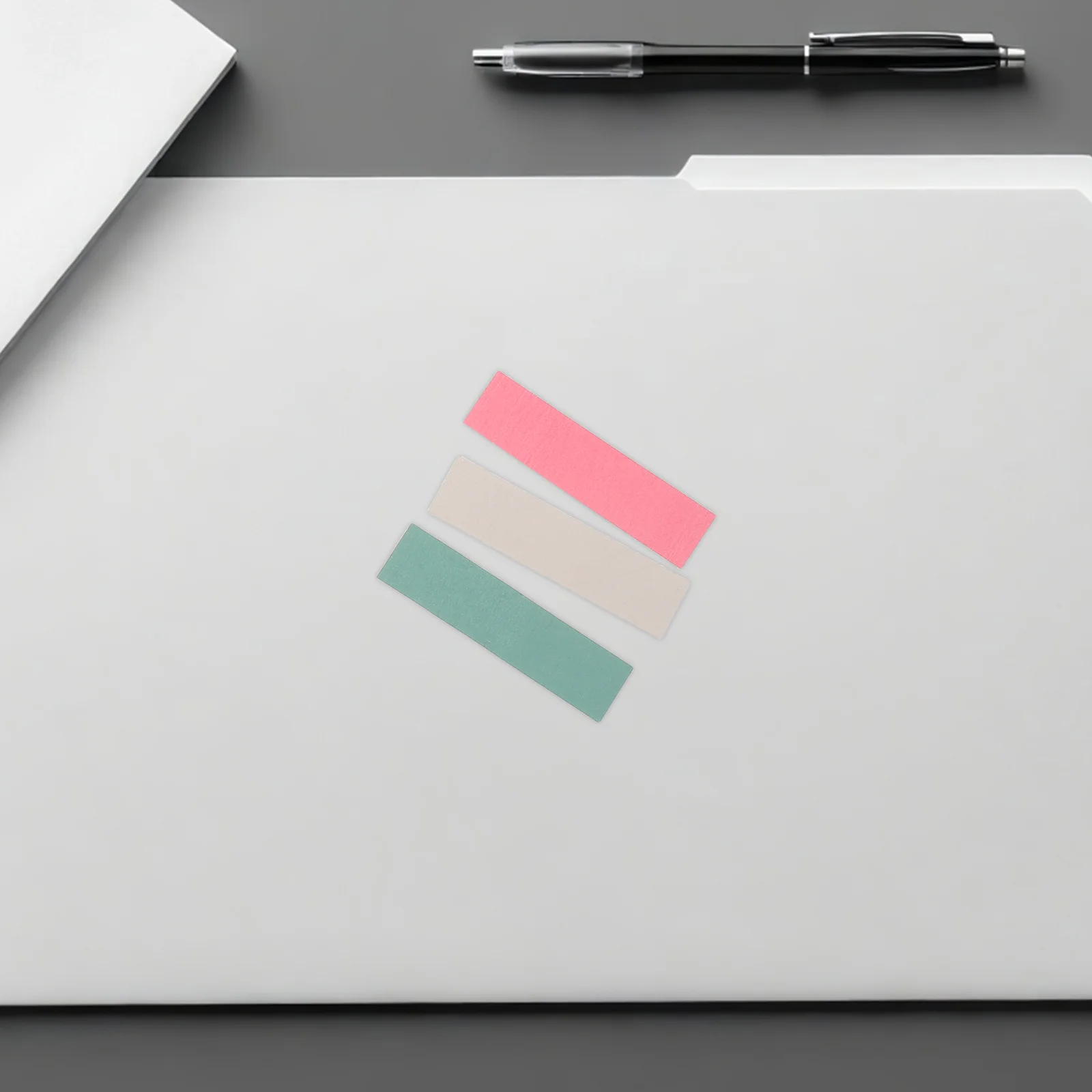 

10Pcs Adhesive Index Tabs Writable Semi-Transparent Page Markers Tabs for Notebooks Binders Files Efficient Document