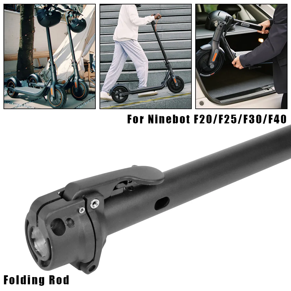 For Segway Ninebot F20 F25 F30 F40 Electric Scooter F Series KickScooter Folding Pole Stand Rod Stem Components Spare Accessory