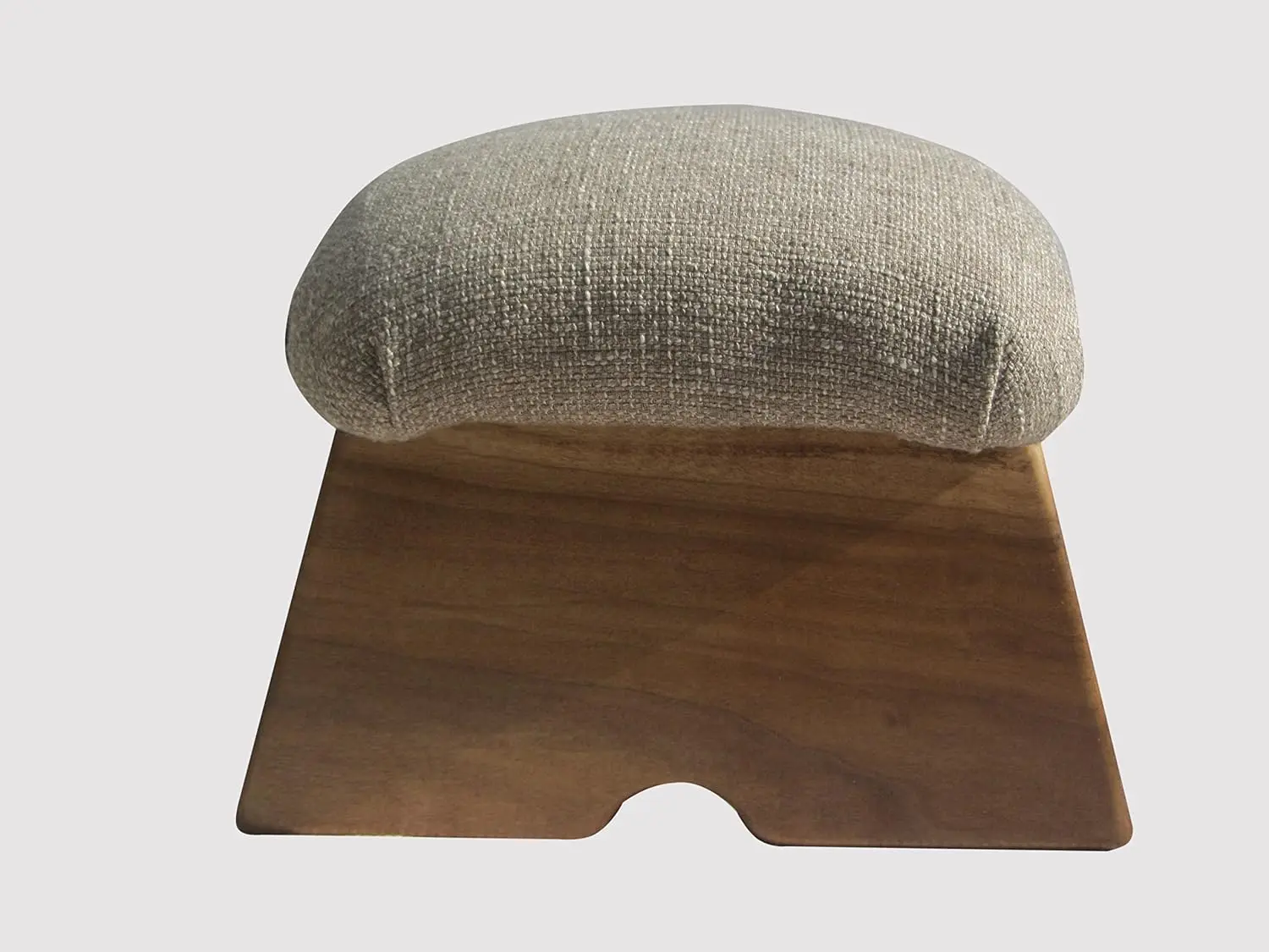 Stability Padded Bedside Foot Stool Maple Finish 9 Inch Height Medical Home Use, Customized