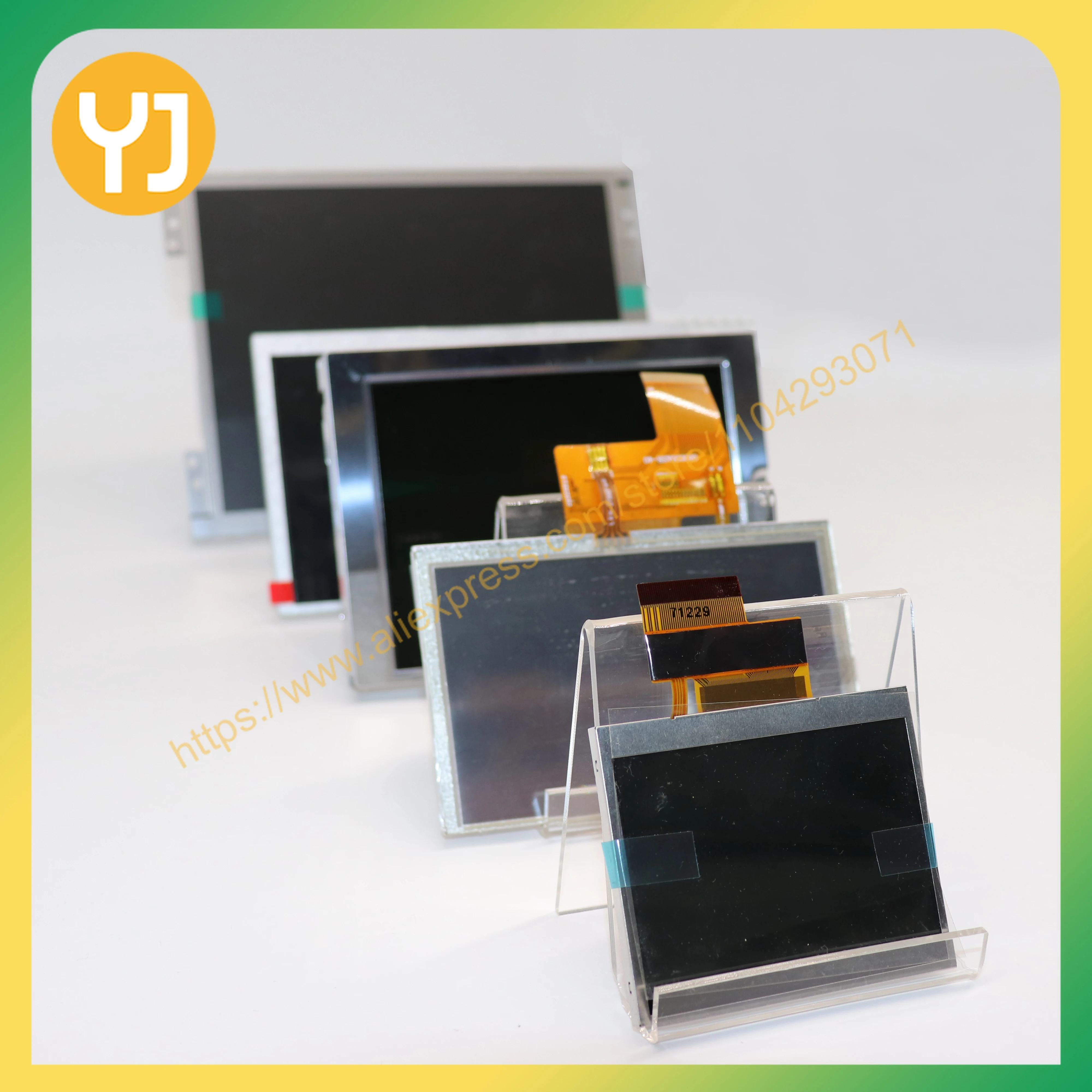 A101VW01 V0 LCD industrial com resolução de 10,1 polegadas 800*480