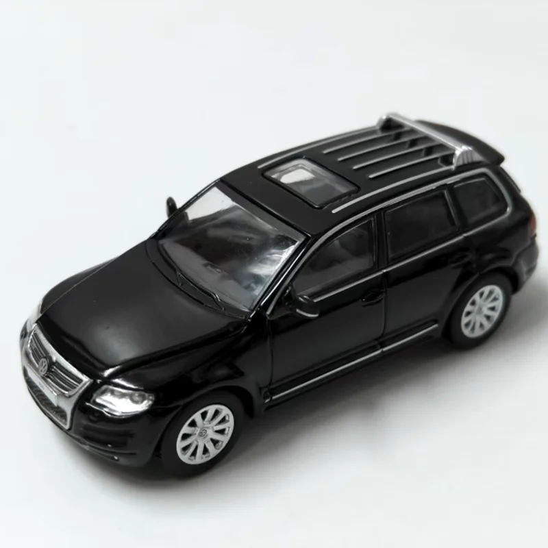 DCT 1/64 escala Touareg R50 coche de simulación de aleación modelo colección estática decorado juguete de vacaciones regalo de recuerdo clásico
