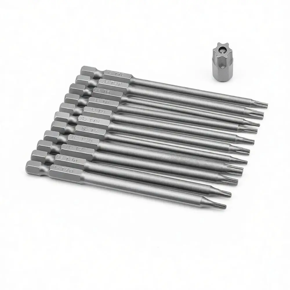Heavy Duty Magnetic Hollow Torx Bit Set Hex Shank Tamper Proof Power Drill Driver Accessories For Home Improvement