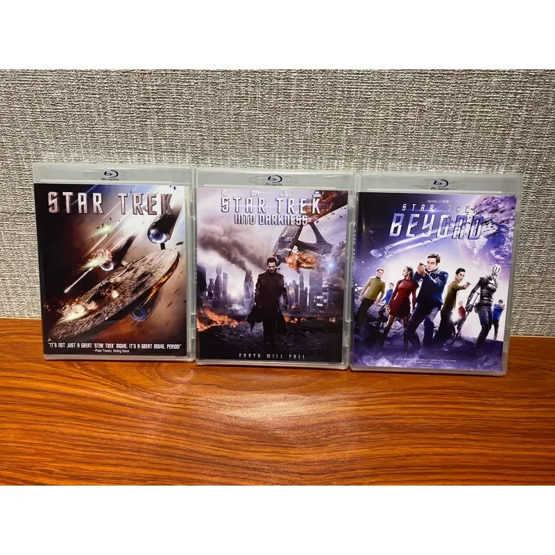 Sharp Link Blu-ray Science Fiction Trilogy Star Trek Movie Collection