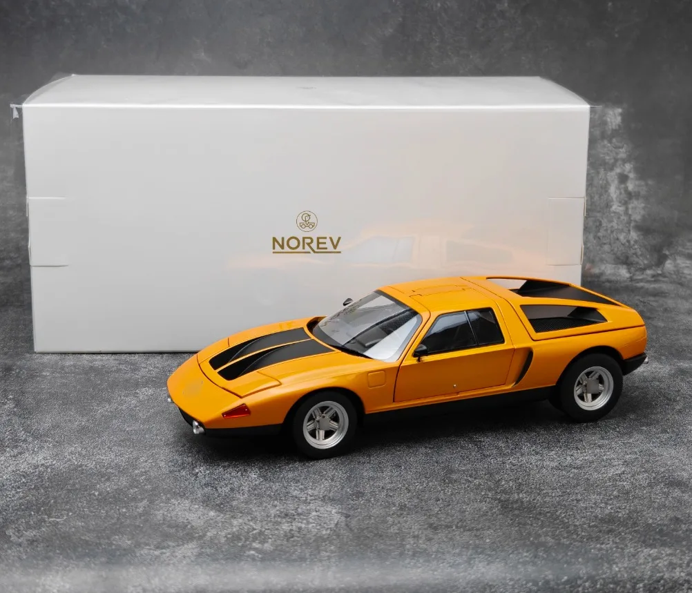 Norev 1/18 para benz c111 gaivota asa portão conceito edição liga modelo carro hobby presentes