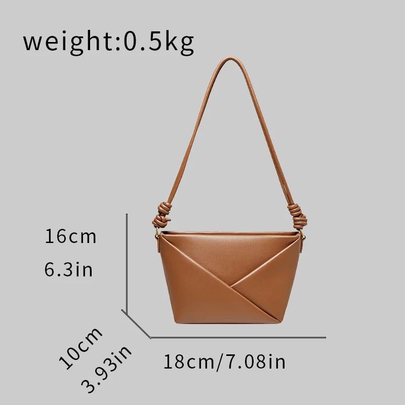 Luxury Designer Shoulder Bags for Women\'s Stitched Boston Bag 2024 Fashion Trend High-Quality Envelope City Bag Bucket Wallet