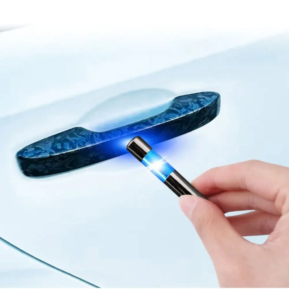 Portable Anti-Static Keychain Safety LED Light Discharger Antistatic Rod Compact Key Ring Vehicle Discharge Tool Auto Key