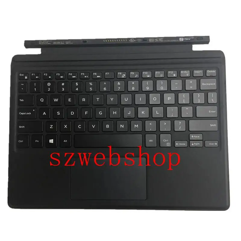 NEW Laptop Keyboard For Dell Latitude 5285 5290 2in1 K16M Layout US Black