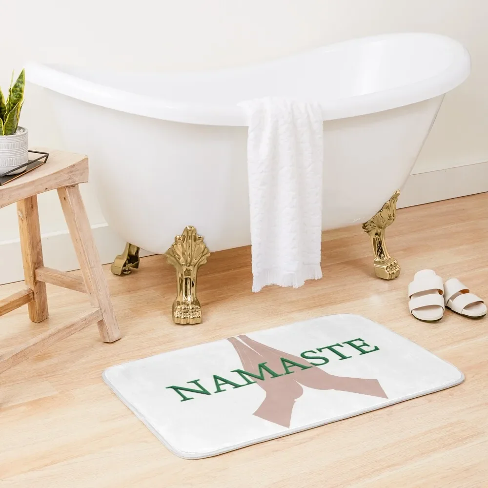 NAMASTE! Bath Mat Non-Slip Shower Rooms Mat