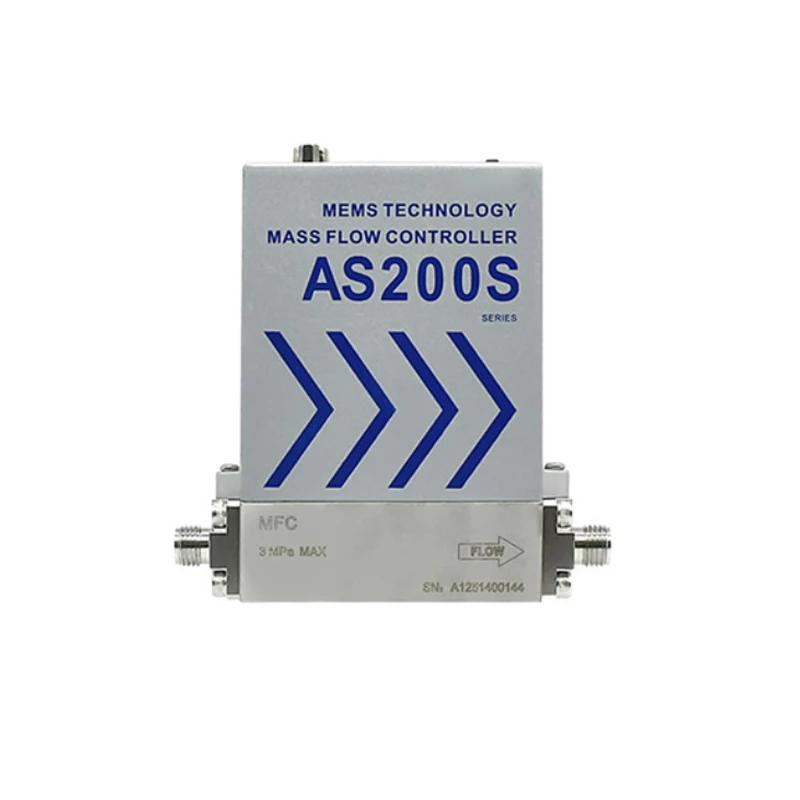 RS485 Air, Oxygen, Nitrogen, Carbon Dioxide, Argon Stainless Steel Alloy Mass Flow Meter Controller Meter Quick Max 300L/min