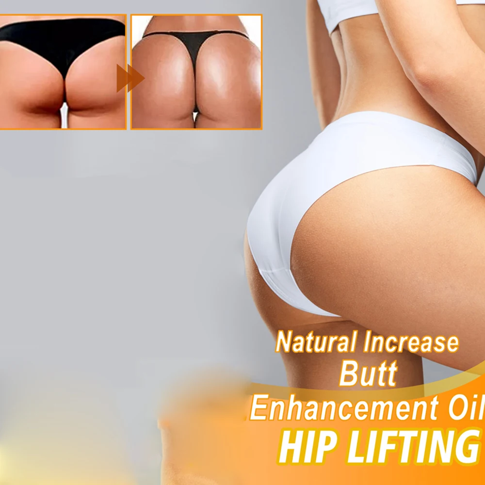 Buttock Enlargement Oil Butt Lifting Firming Plumping Shaping Tighten Growth Nourishing Sexy Body Buttock Enhancer Massage Oil