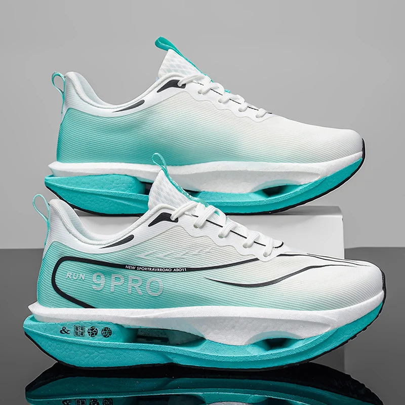 Herren-Sportschuhe, Laufschuhe mit Carbonplatte, Marathon-Sneaker für Herren, Rennschuhe, stoßdämpfende Turnschuhe für Damen – Detail 3