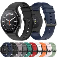 Silicone Strap For Xiaomi Watch S1 Smart Watch Bracelets For Xiaomi Watch Color/watch GT2 46MM/mibro watch Correa Wristband