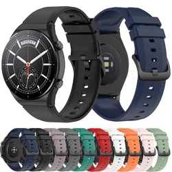 Silicone Strap For Xiaomi Watch S1 Smart Watch Bracelets For Xiaomi Watch Color/watch GT2 46MM/mibro watch Correa Wristband