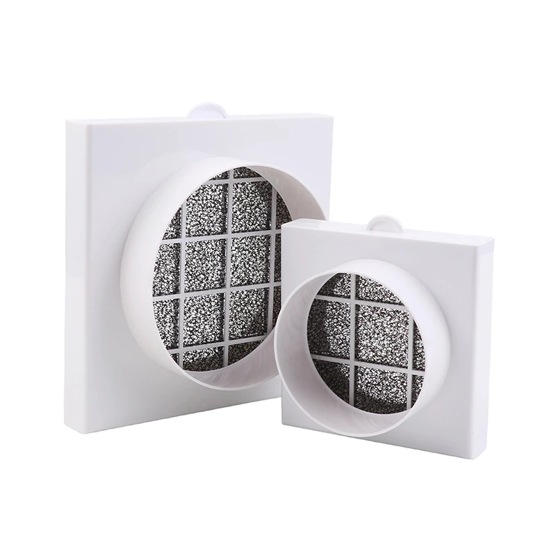User Friendly Washable Duct Air Filter For PVC And PE Pipes Reusable Sponge Net Supporting Efficient Ventilation 110MM 160MM