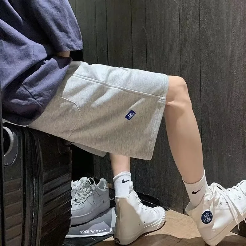 

Мужские спортивные шорты большого размера (до 300 фунтов), летние, новая модель, удлиненные, повседневные, дышащие, влагоотводящие.