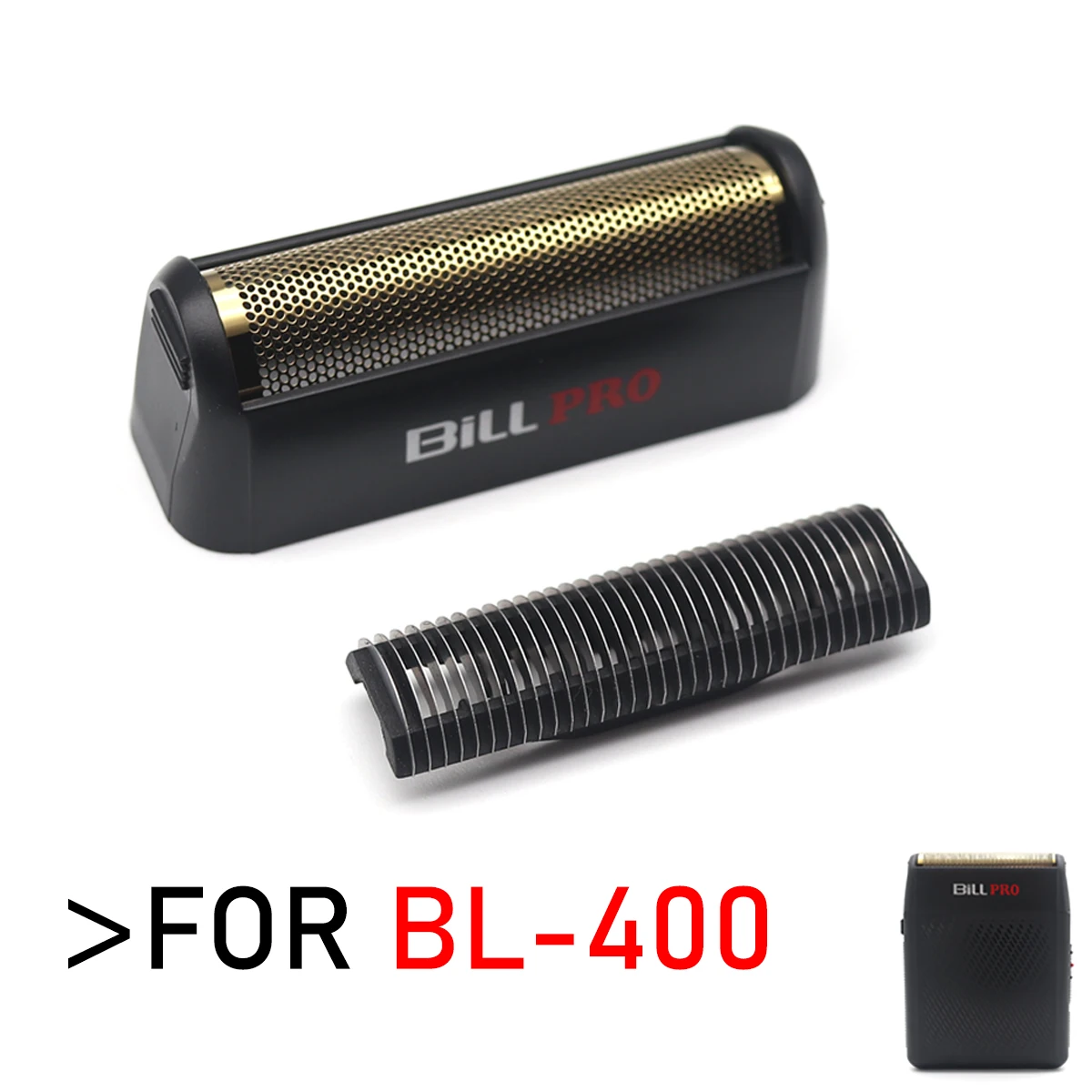 Professional Hair Trimmer Shaver Original Replacement Blade Net Cover Cutting Knife Head Accessories for Bill BL-400