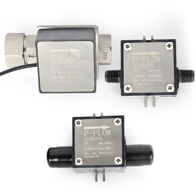 

CX-P1 1-100 ml/min Small Flowmeter 0.5% High Accuracy Pulse Output Liquid Micro Flow Meter