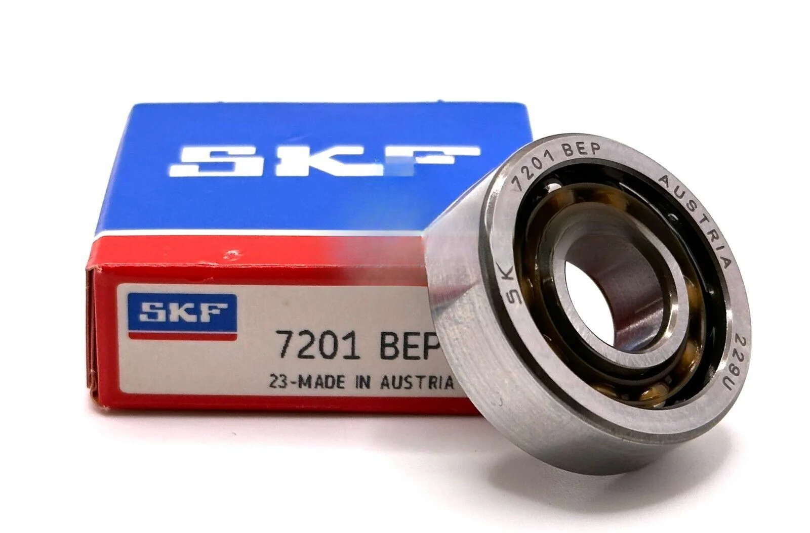 NEW SKF 7201 BEP Angular Contact Ball Bearing 12x32x10mm