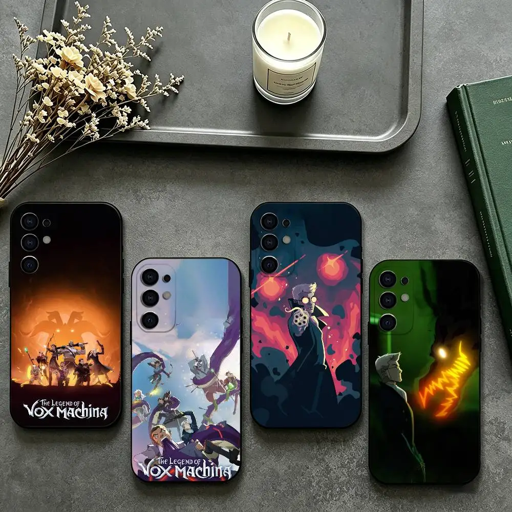 T-The Legend Of Vox M-Machina S4 Phone Case For Samsung S26,25,24,23,22,21,20,30,Ultra,Plus,Fe,Lite Black Shell
