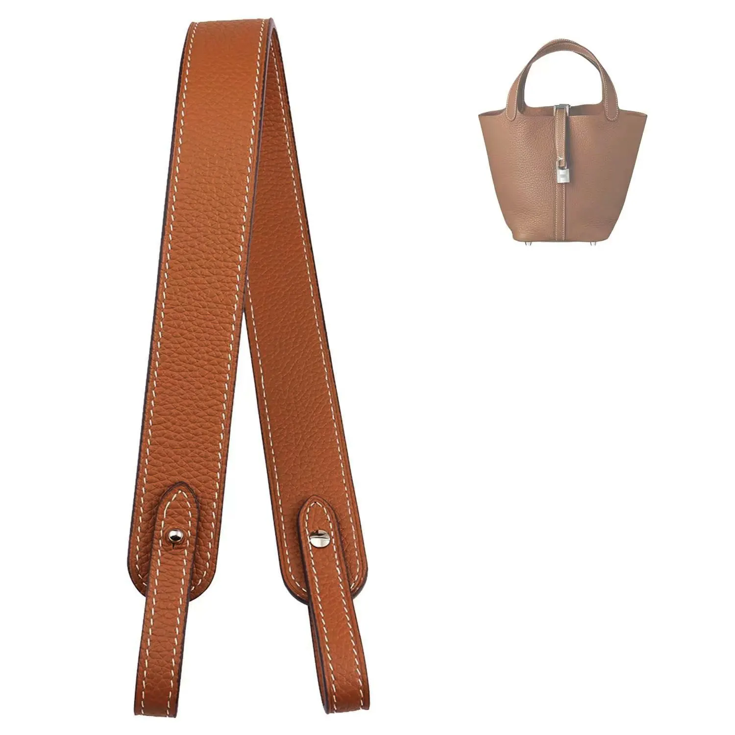1 sztuk PU skórzany pasek do torebki torby paski na ramię zamiennik do torebki skóra bydlęca torebka typu crossbody pasek do torby akcesoria podróżne