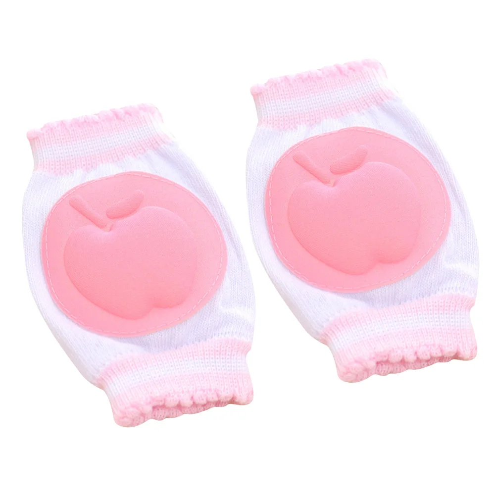 

1 Pair Breathable Anti-Slip For Babies Soft Durable Crawling Knee Protectors Machine Washable Infant Gear Toddler Baby Kneepads