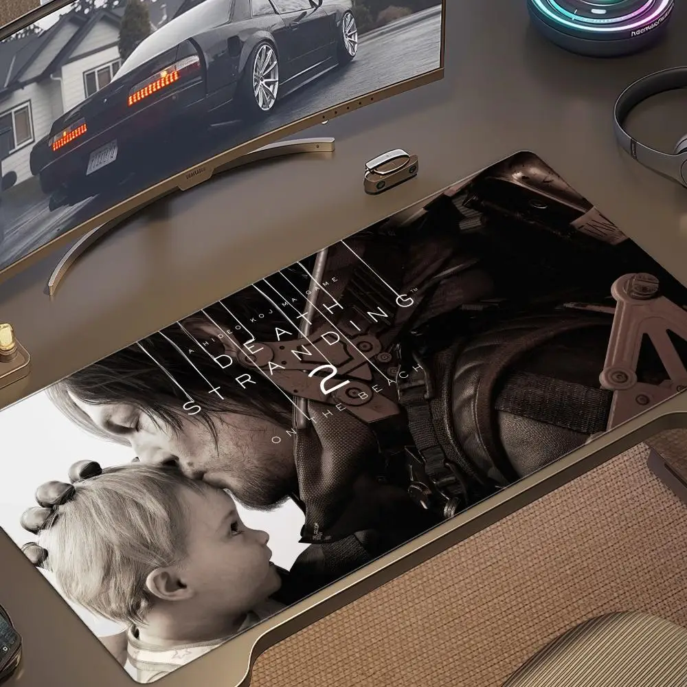 Death Stranding 2 Mouse Pad MouseMat XXL Aksesoris Komputer Keyboard Besar Laptop Table Pad Produk Baru Gamer Gaming