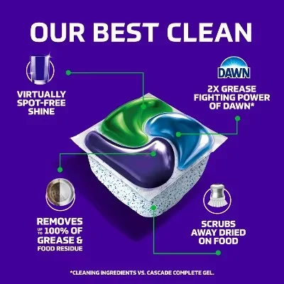 Fresh Scent Dishwasher Pods 3
