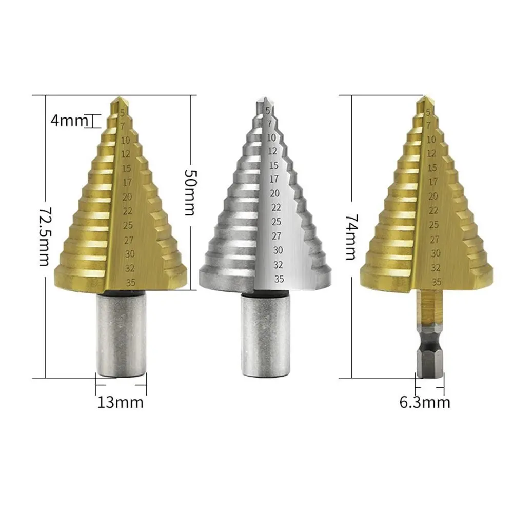 Imagem -06 - Broca Straight Groove Step Hss Abridor de Madeira Núcleo Cortador Peças para Ferramentas para Madeira Alta Qualidade 535 mm