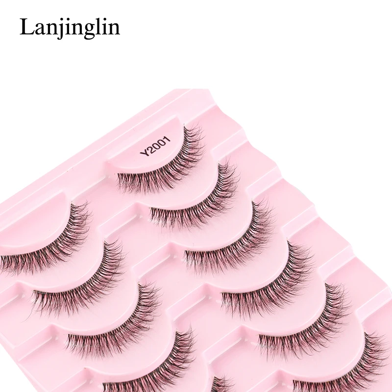 Natural Long 3/10 Pairs 3D Mink Lashes Soft Wispy Fluffy False Eyelashes Extension Make up Tools Fake Lashes maquillaje Cílios