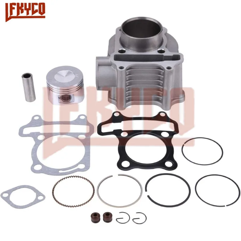 

Motorcycle Accessories 52.4mm Engine Cylinder Piston Big Bore Kit Motor for GY6 125 125CC Replacement Performance Part Motoblock