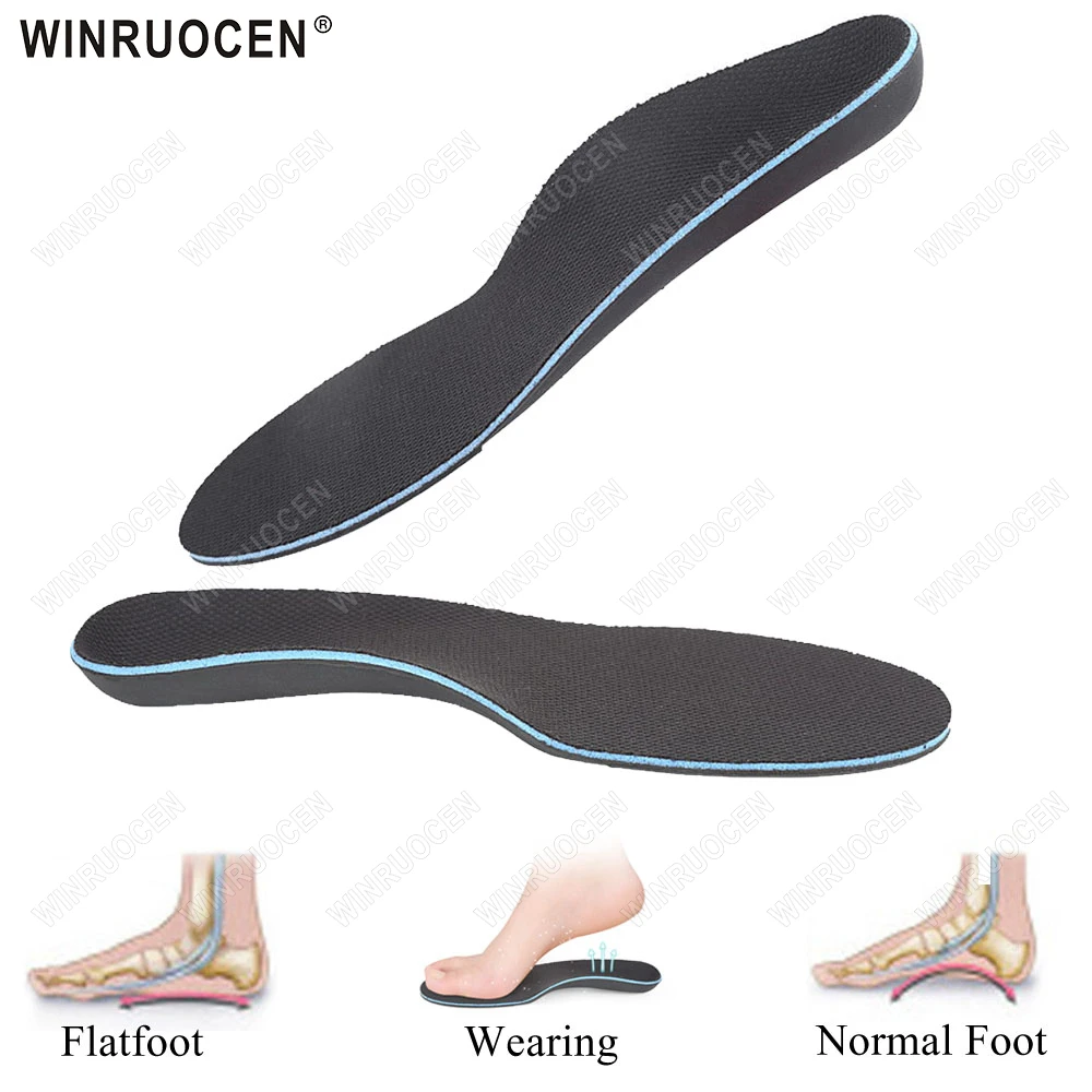 

Orthotic EVA Insoles Arch Support Flat Feet Correction Plantar Fasciitis Relief Breathable for Sports Walking insoles Men Women