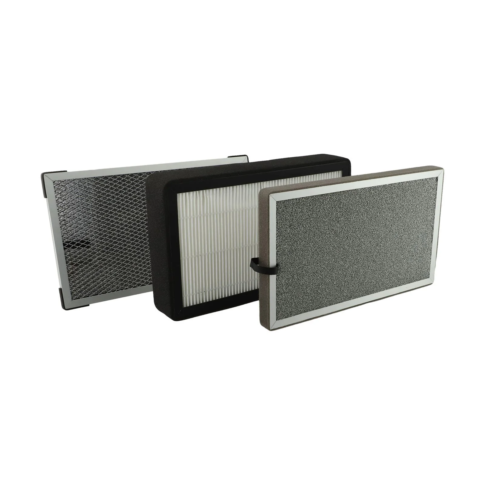 3-Layer Air Purification Filter With HEPA And Carbon For Ventilation Systems HVAC System Heating And Cooling Ventilation