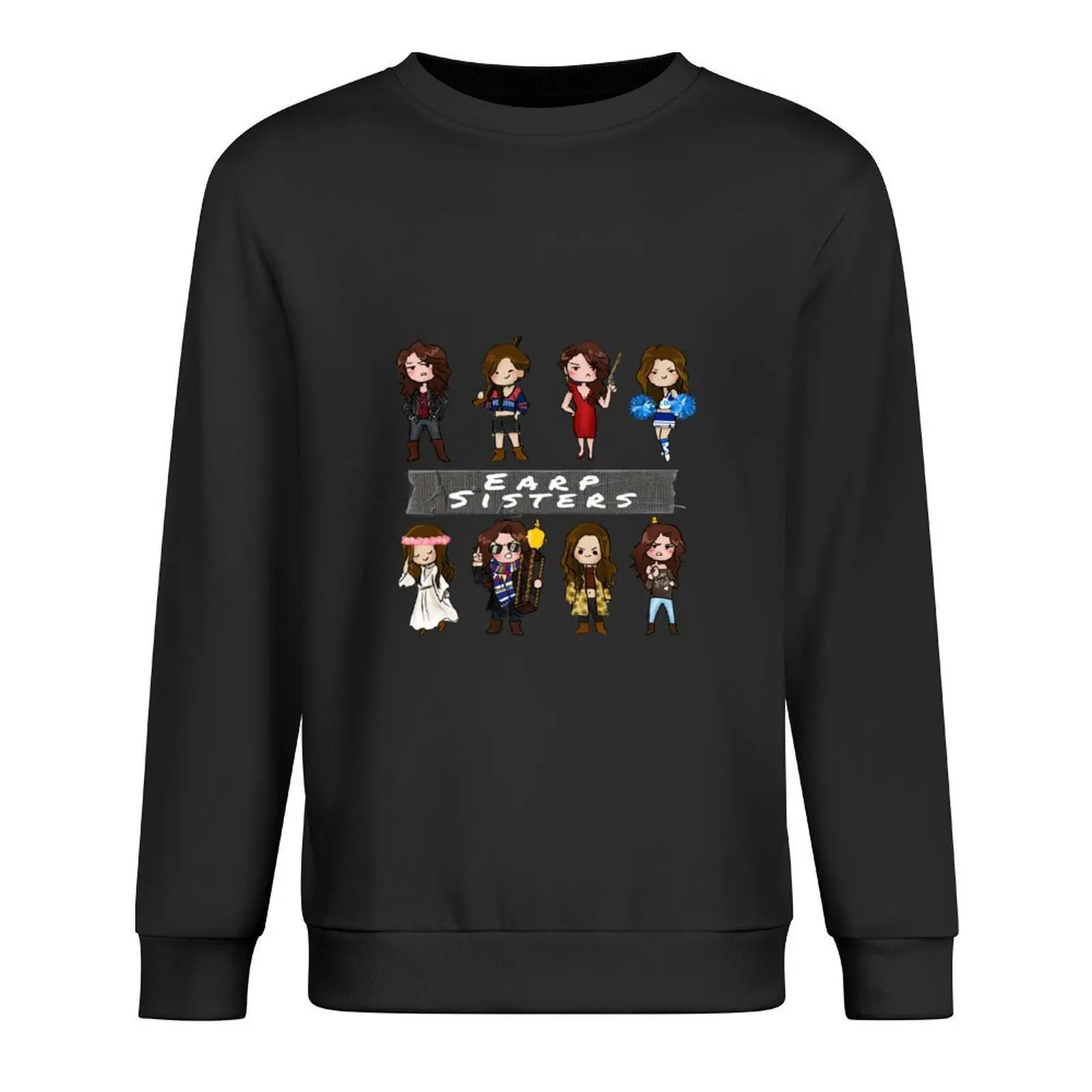 

Earp Sisters Duck Tape Pullover men's clothing anime clothing korean clothes men clothing new sweatshirt