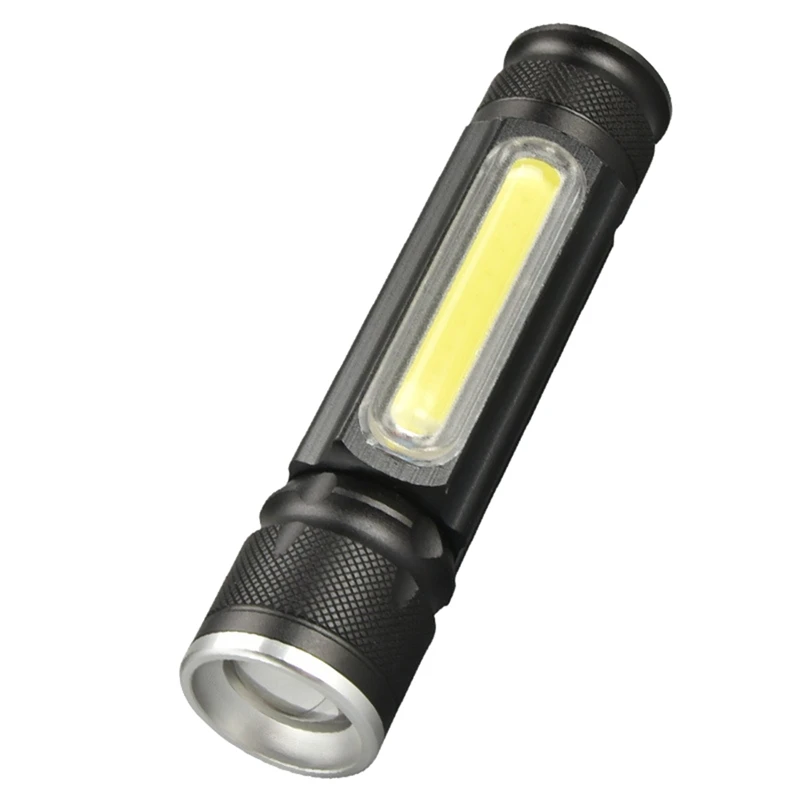 Promotion! Strong Light LED Flashlight, Waterproof Mini Dual Light Source, USB Strong Light Long-Shot Multi-Function Illuminator