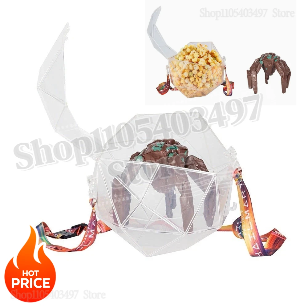 

HOT Project Hail Mary Rocky Habitat Plastic Popcorn Bucket Reusable Snack Bowl for Movie Night Party Gift